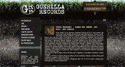 Desktop Screenshot of guerilla.cz